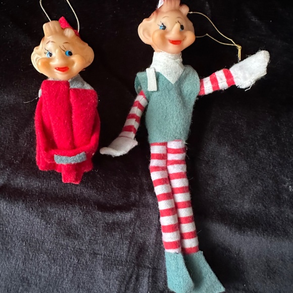 Vintage, 2 Pixie Elves, approximately 7” long - Picture 5 of 5
